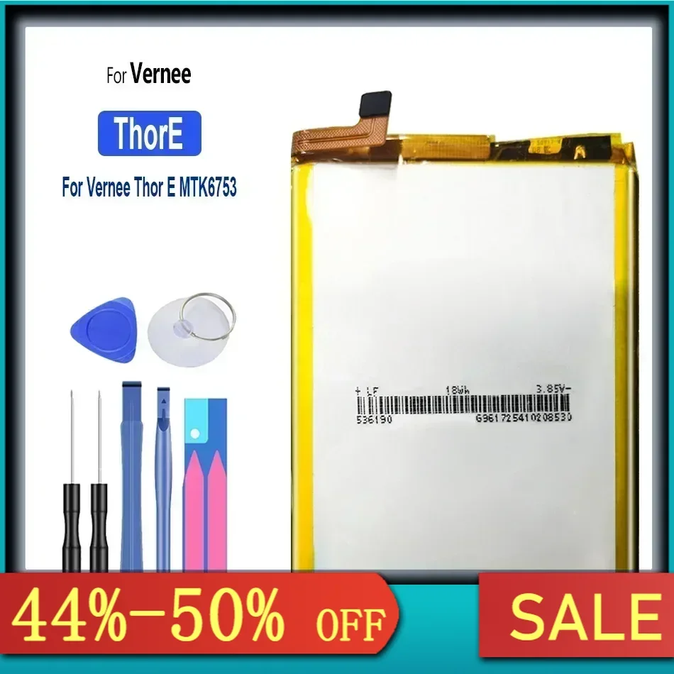 Battery Thore 5020Mah For Vernee Thor E MTK6753