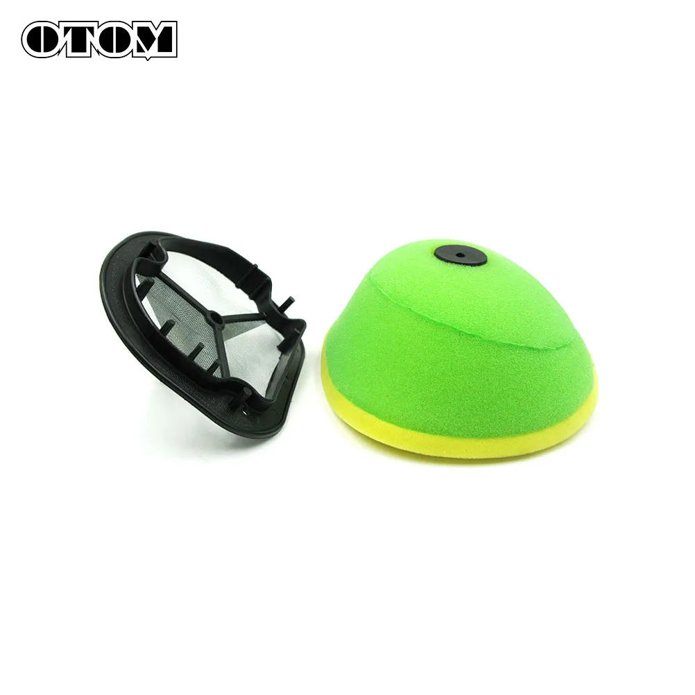 OTOM 2001-2016 Motorcycle Air Filter Sponge Cleaner Dual Foam and Bracket Holder For KTM EXC SX SXF XCF XCW 85 125 250 450 525