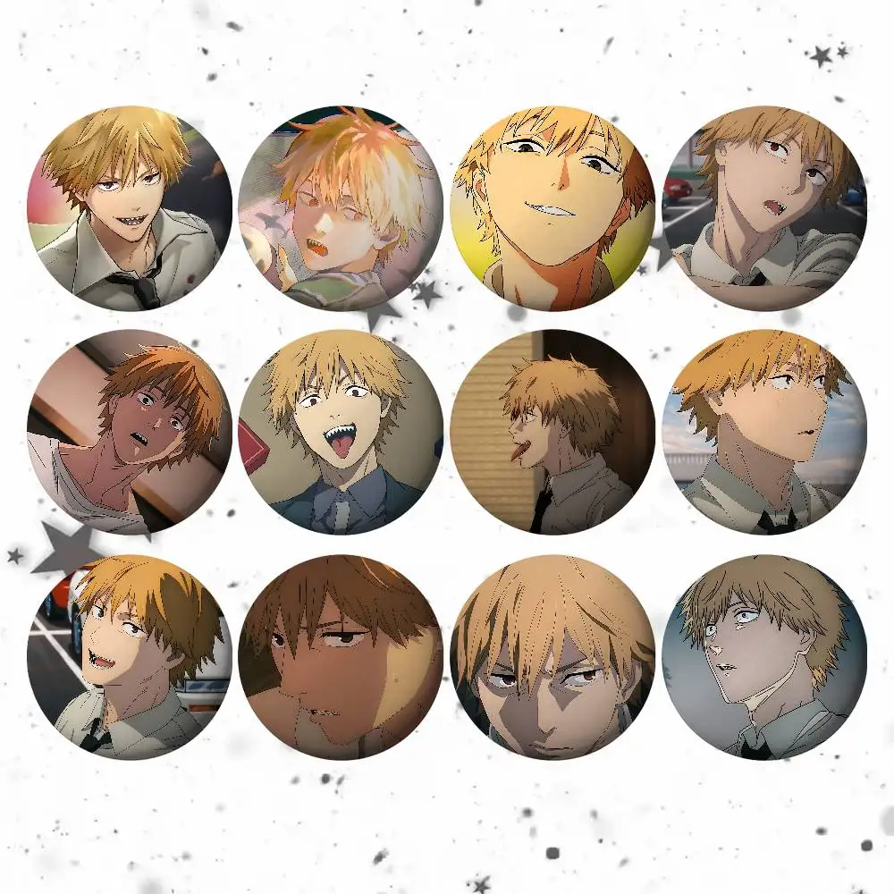 Anime D-Denji Cartoon Für Kleidung Anime Emaille Pin Nette Dinge Cartoon Cosplay Abzeichen Auf Rucksack Brosche Kunst Geschenke