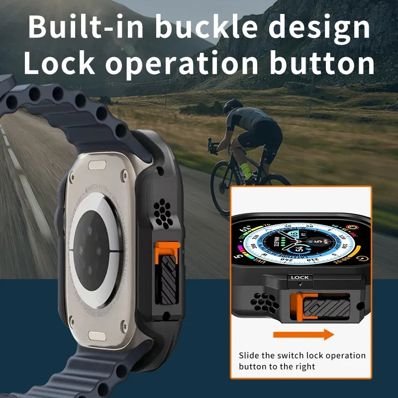 غطاء لساعة أبل ، 49 ، 45 ، 44 ، 41 ، 41 ، 40 ، iWatch Ultra 2 ، إكسسوارات ، واقي ، 1 ، 2 ، السلسلة 8 ، 7 ، 6 ، 5