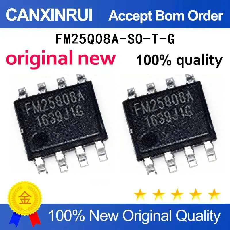 (5-100 Pieces)FM25Q08A-SO-T-G FM25Q08A FM25008A SOP-8 Spot Chip IC