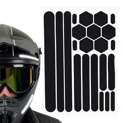 Reflective Motorcycle Stickers Reflective Tape for Bikes Invisible Helmets Stickers Self-Adhesive Reflectors for Stroller Roller