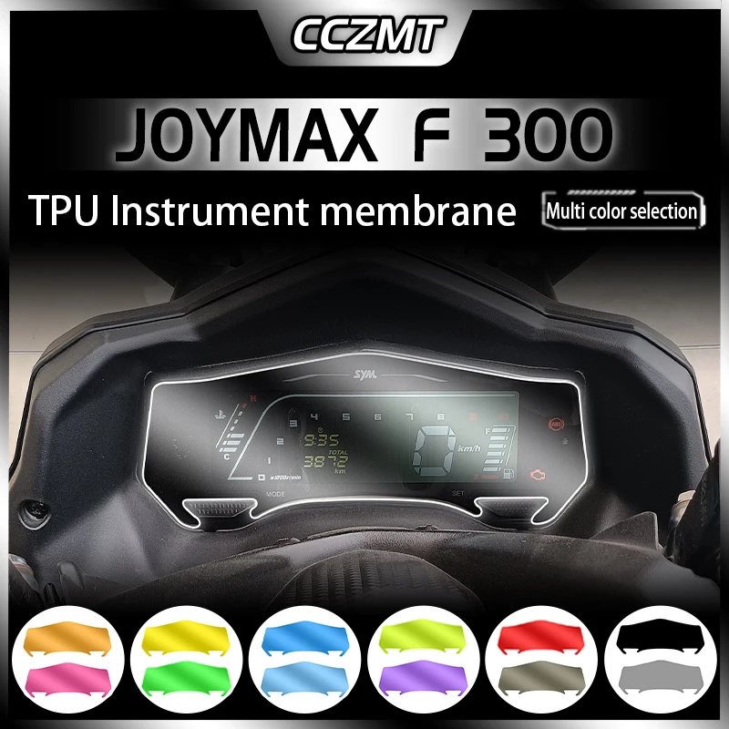 Per SYM JOYMAX F300 moto cruscotto protezione dello schermo strumento pellicola Cluster accessori per la protezione dai graffi