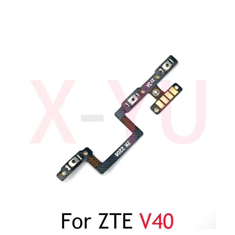 For ZTE Blade V10 V30 V40 Vita Power On Off Switch Volume Side Button Flex Cable