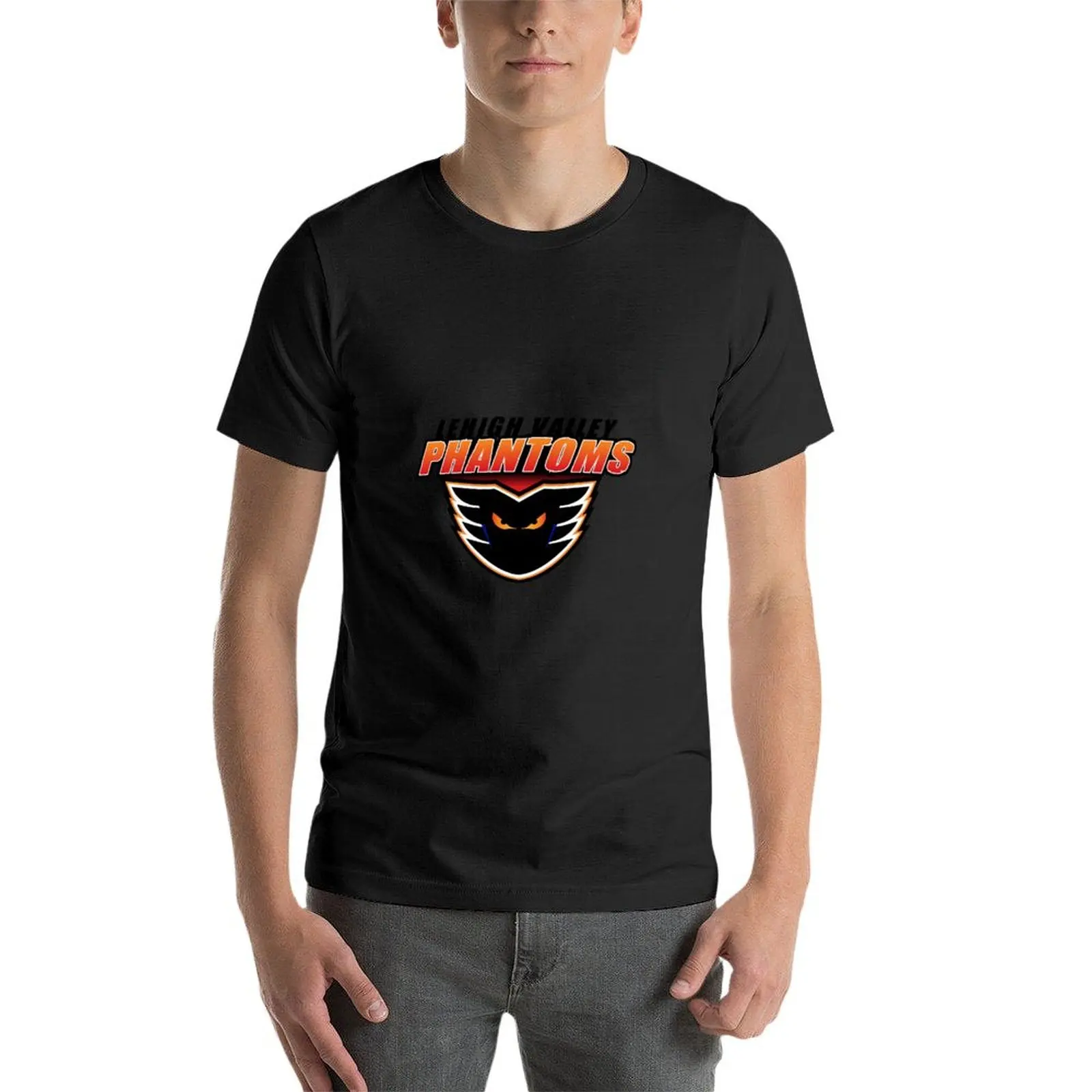 T-Shirt Phantoms de Lehigh Valley pour hommes, vêtements vintage personnalisés pour les fans de sport