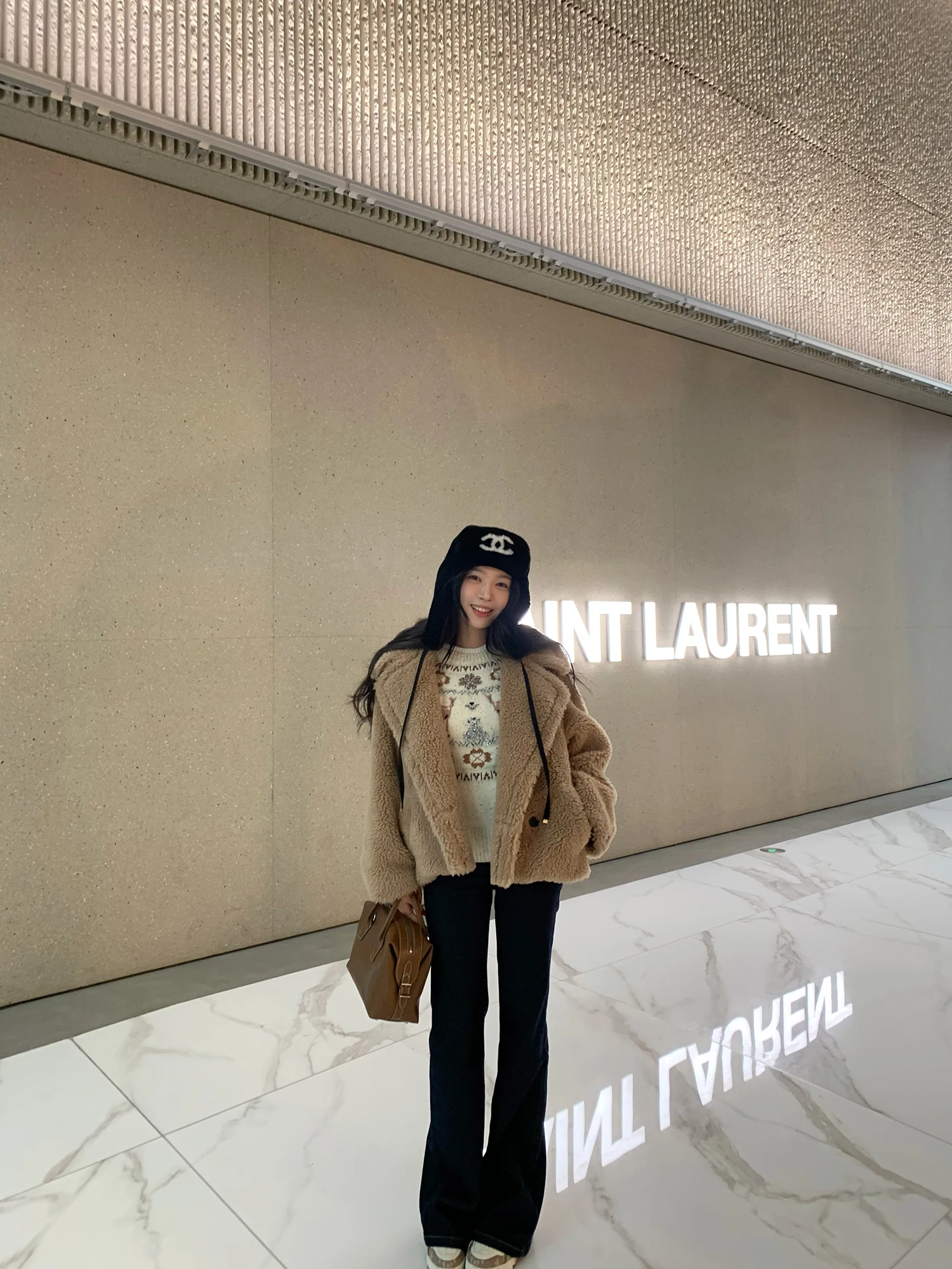 

Джинсы iwei Qian Slimming Flared с подкладкой из флиса, нелиняющие, с низкой посадкой, на пуговицах, повседневные, прямые, из мягкой ткани, женские