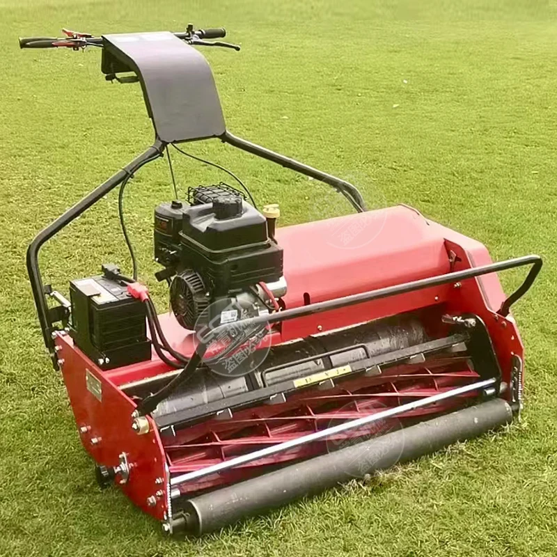 Hand Push Type  Cylinder Reel Mower For Football Fields Lawn Mower For Field Maintenance