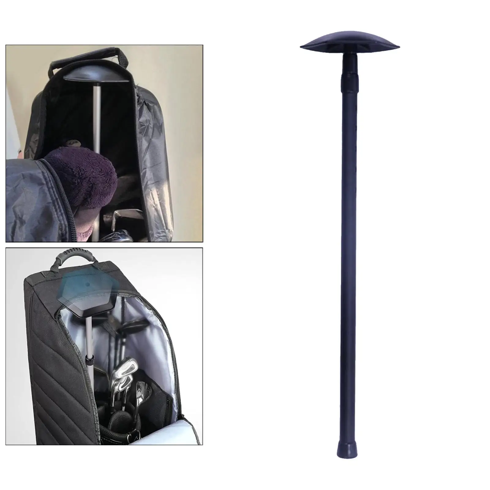 

Golf Club Stiff Arm Travel Bag Golf Protective Pole Bar Adjustable Rod