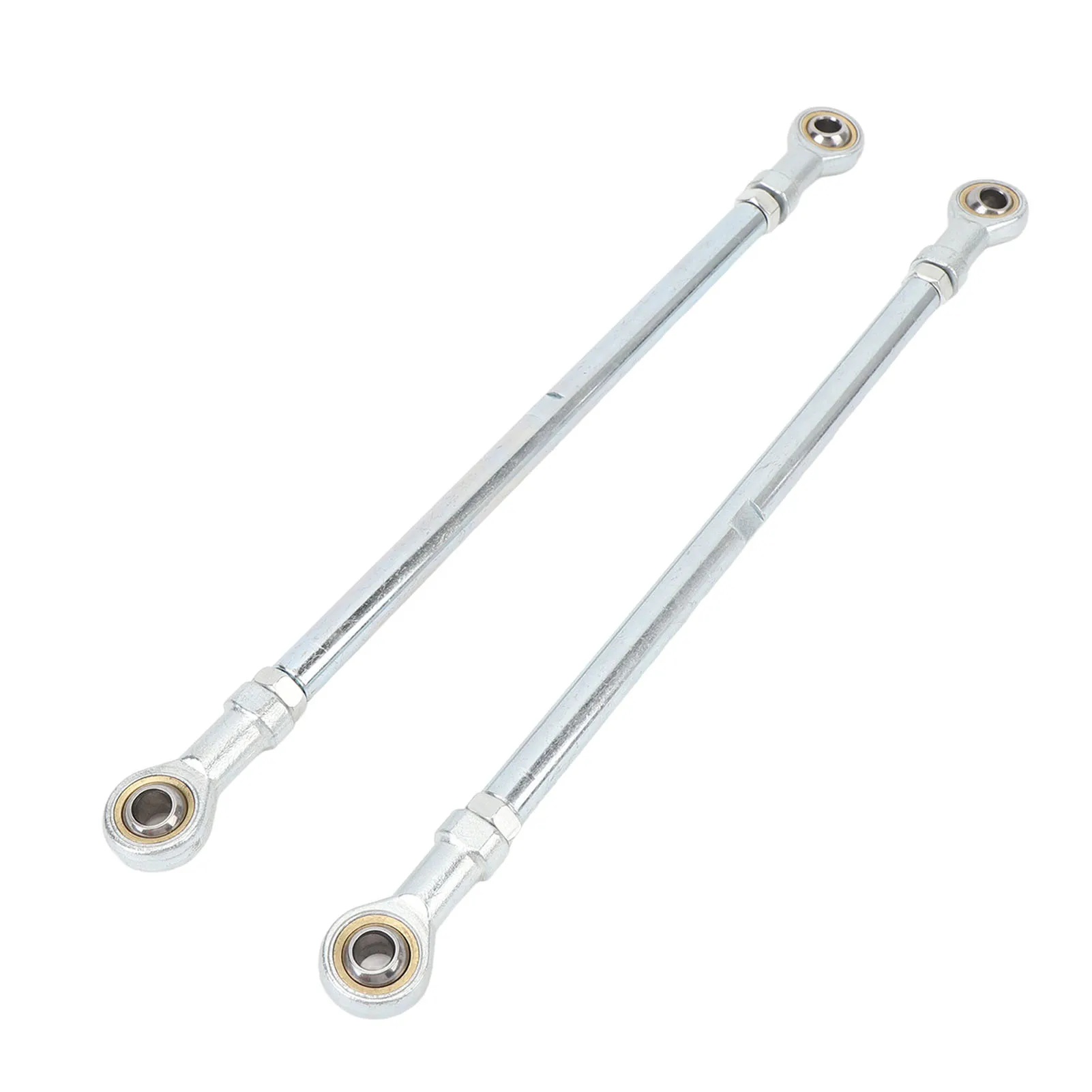 1 Pair 295mm 8mm Steering Tie Rod Kit Steel Alloy High Strength Long Lasting for Go Kart ATV Racing Cart new