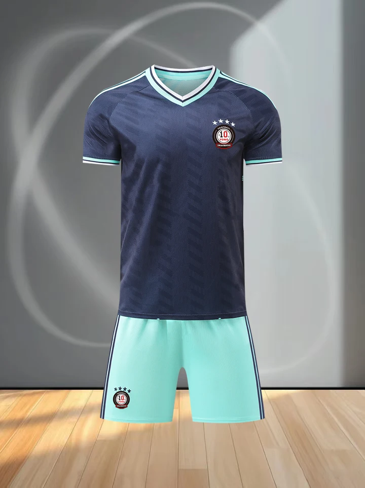 High-quality Breathable T-shirt and Shorts Football Set