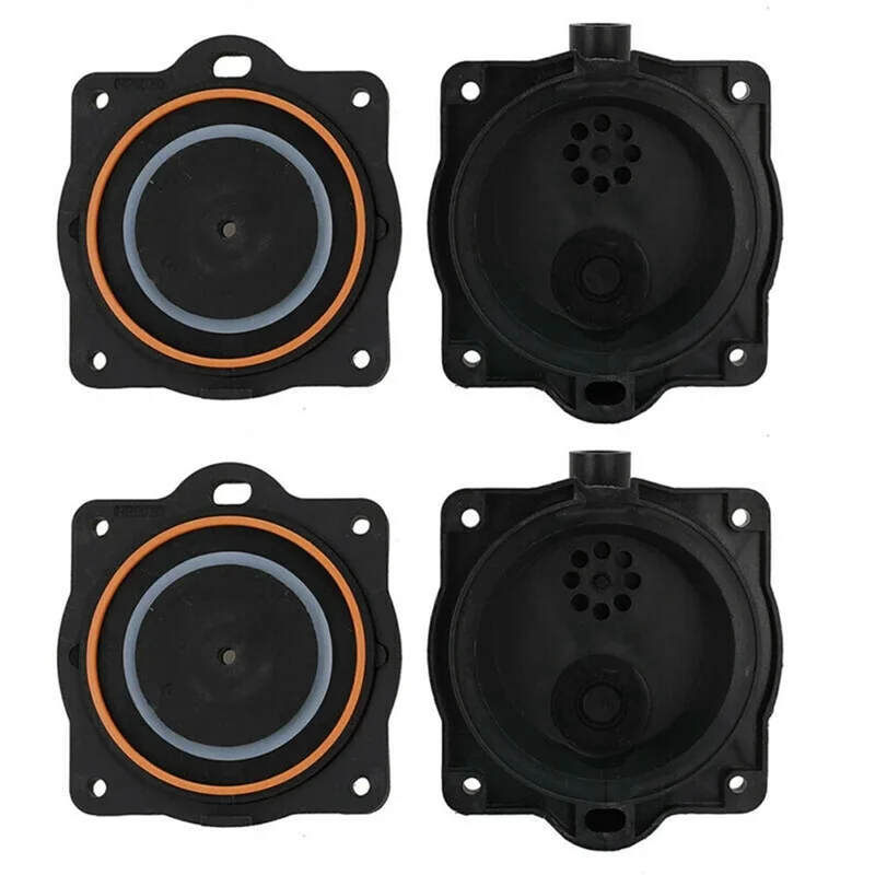 AT02-Air Pump Diaphragm Rebuild Repair Kit For Hiblow HP-60 HP-80 Septic Air Pump 80PD000040 4PCS