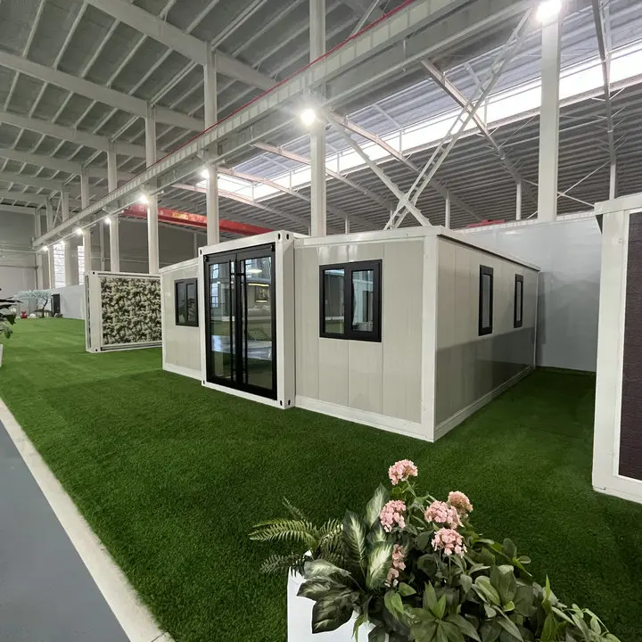 Ready-Made 20Ft Expandable Container House 2 3 4 5 Bedroom Prefab Shipping Mobile Home/Villa Prefabricated Portable Prefab