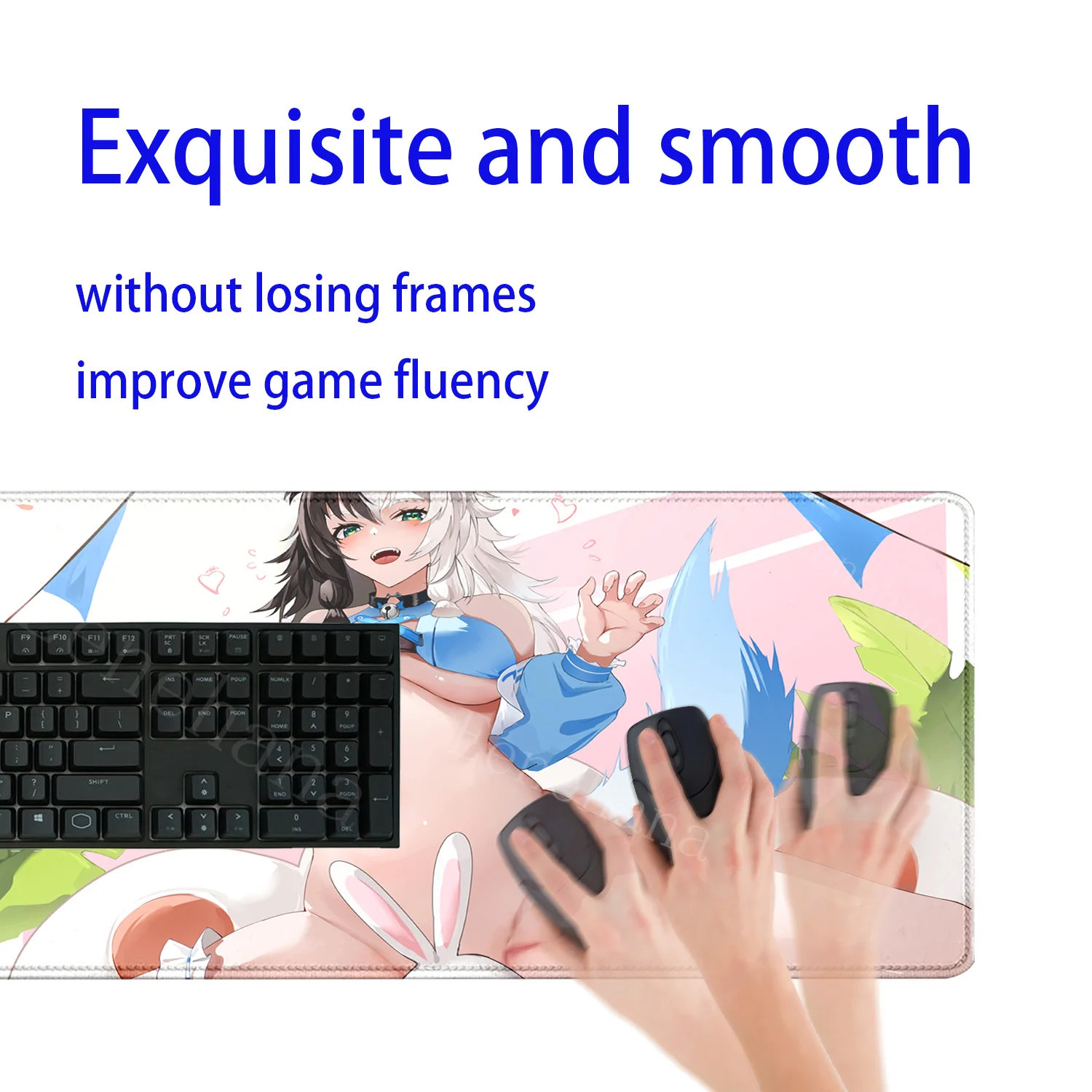 Game Snowbreak Containment Zone sexy girl Mousepad Computer Laptop desk mat Large Rubber Keyboards office Accessories Mouse Pad