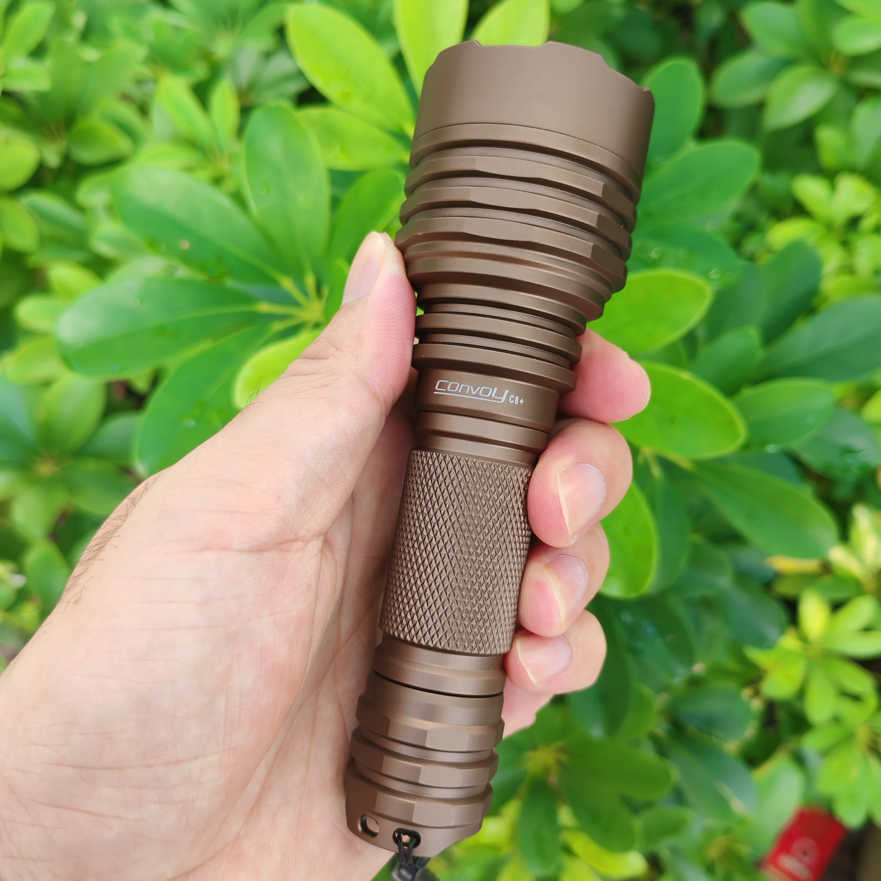 Flashlight Convoy C8+ SST20 Linterna Led Tactical Torch 18650 Portable Lighting Camping Fishing Working Latarka Lantern