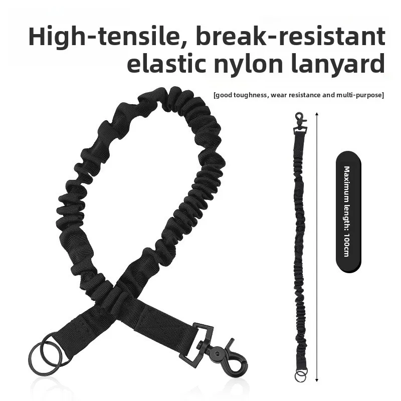 

Strong Pull Constant Elasticity Loss Rope, Luya Clamp Fish Control Multi purpose Anti loss Rope Belt, Outdoor Stretch Rope