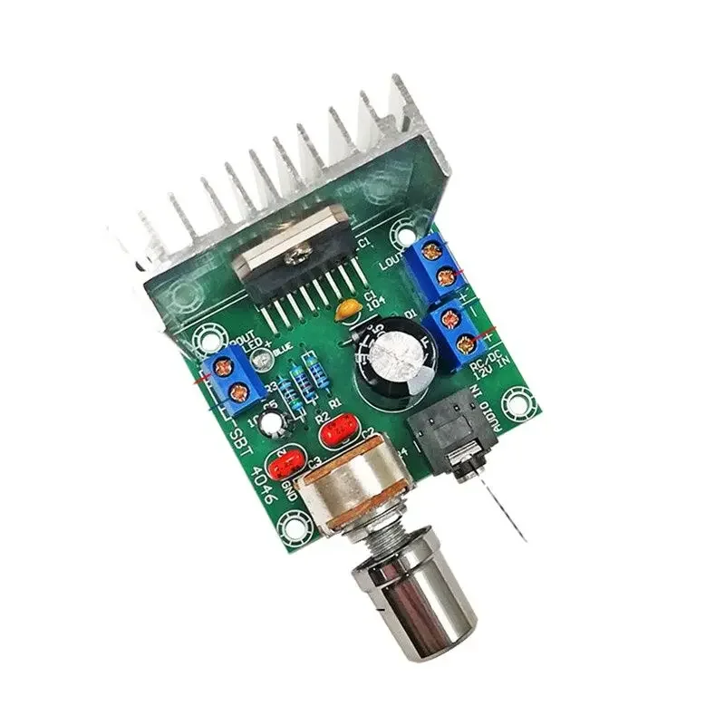 (B board) TDA7297 power amplifier board digital DC DC 12V dual-channel 15W+15W noise-free finished product