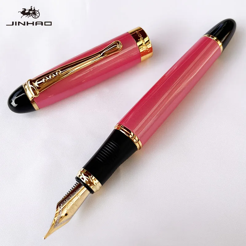 1 Stück 450, luxuriöser High-End-Kalligraphie-Stift für Business-Souvenir, Geschenk, Königsblau, Metall – Detail 4