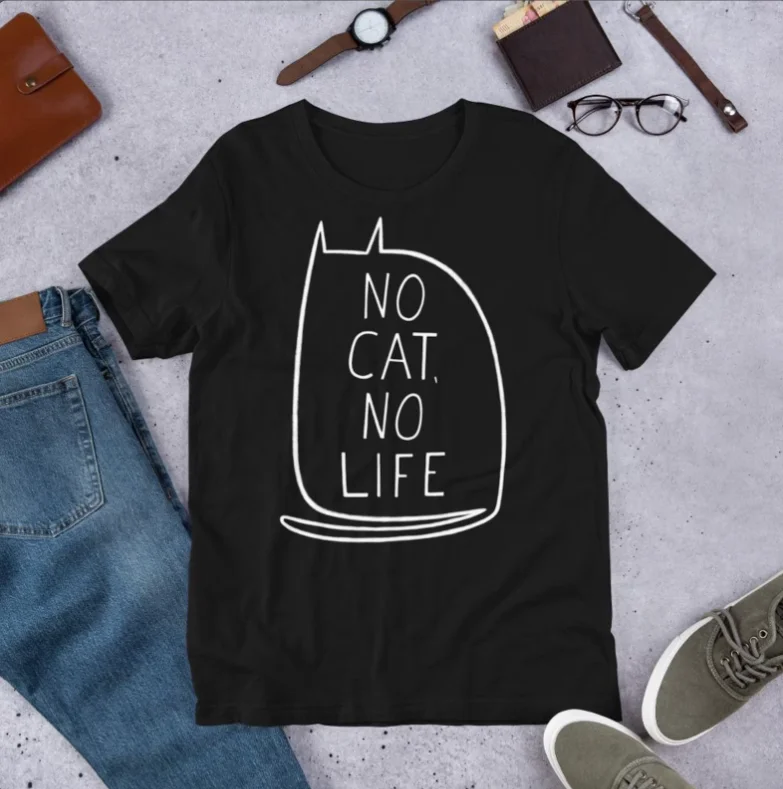 Funny Cat T-Shirt Is Now Under New Management Short Sleeves Cute Aesthetic Sassy Funny Meme Casual Streetwear Graphic Tee Top