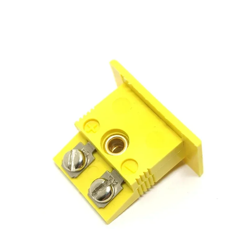 Conector de termopar de mount en Panel hembra, Mini tipo K