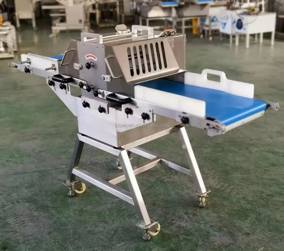 304 Stainless Steel Meat Strip Cutting Machine Suitable for Various Types of Meat Slicing