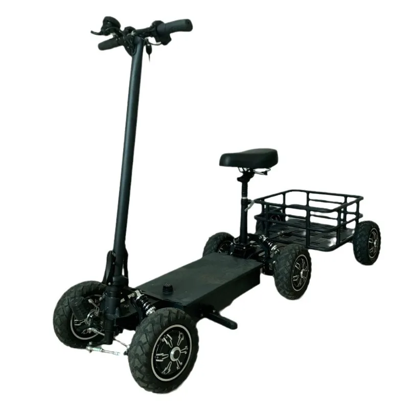 

Electric four-wheel scooter, golf cart, folding tram, elderly car, long battery life