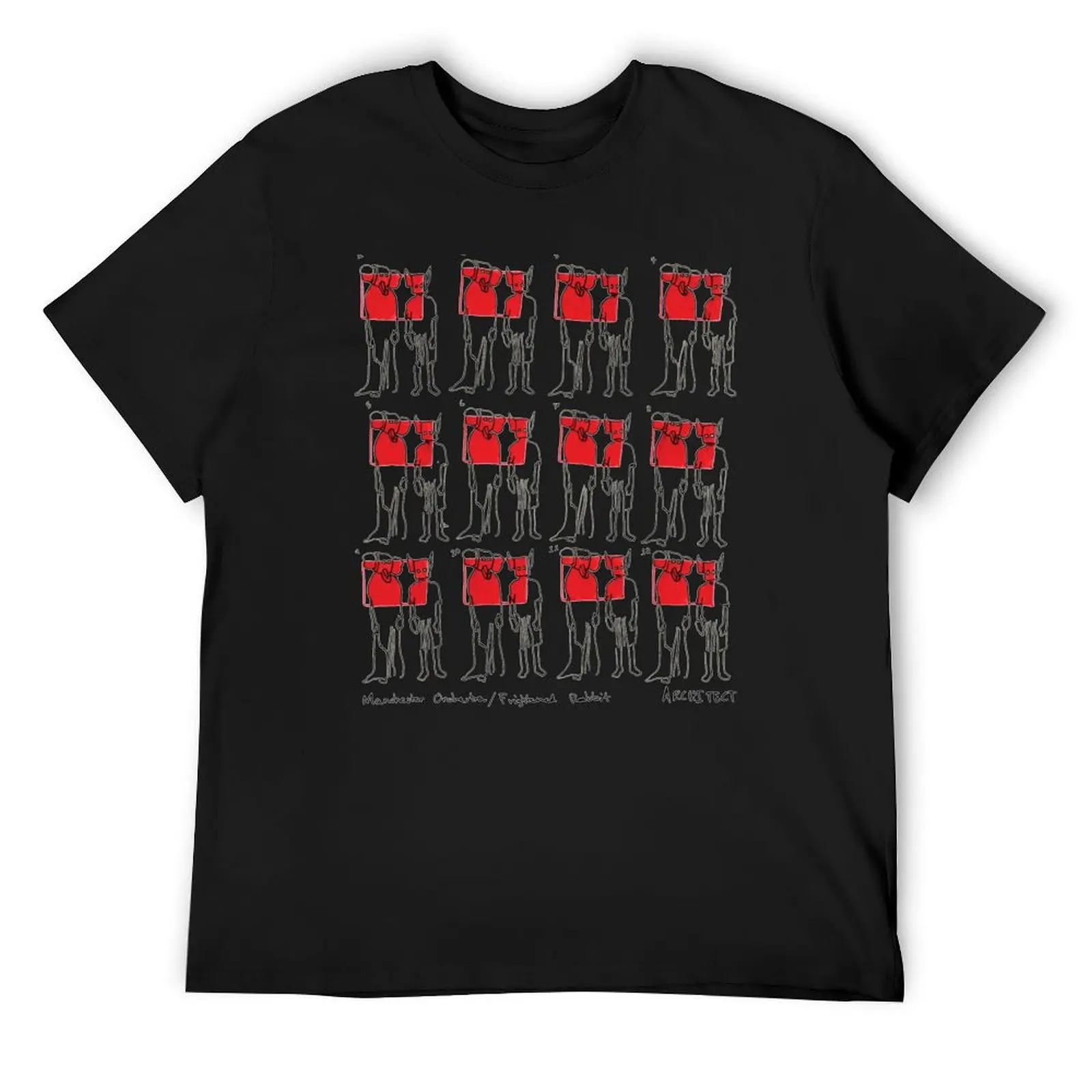 

Frightened Rabbit T-Shirt funny gifts summer tops hippie clothes funny t shirts men