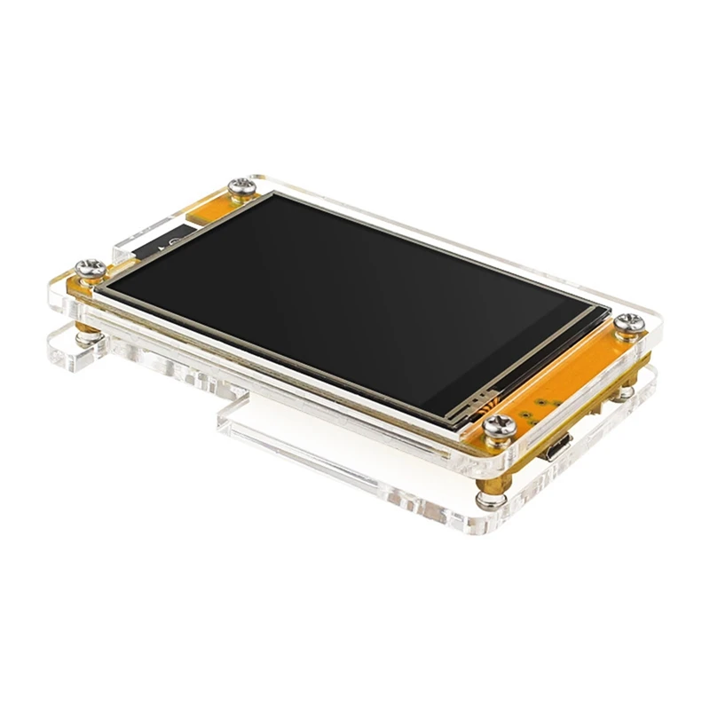 غلاف واقي شفاف لشاشة العرض ، حافظة أكريليك ، لوح تطوير ESP32 ، وحدة LCD TFT ، 1: