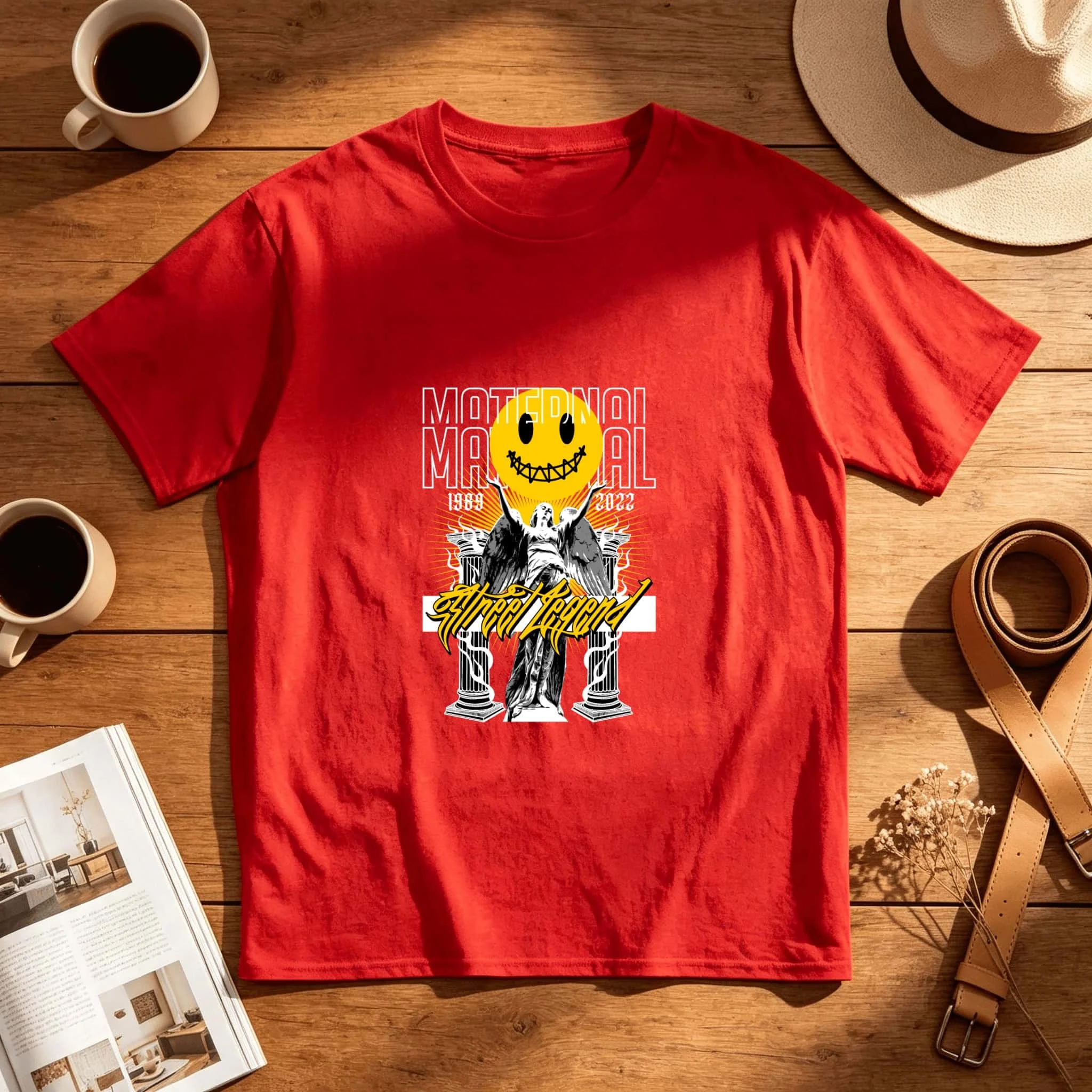 Hands Holding Brain Mind Control Poster Soft Breathable Moisture Wicking Tee