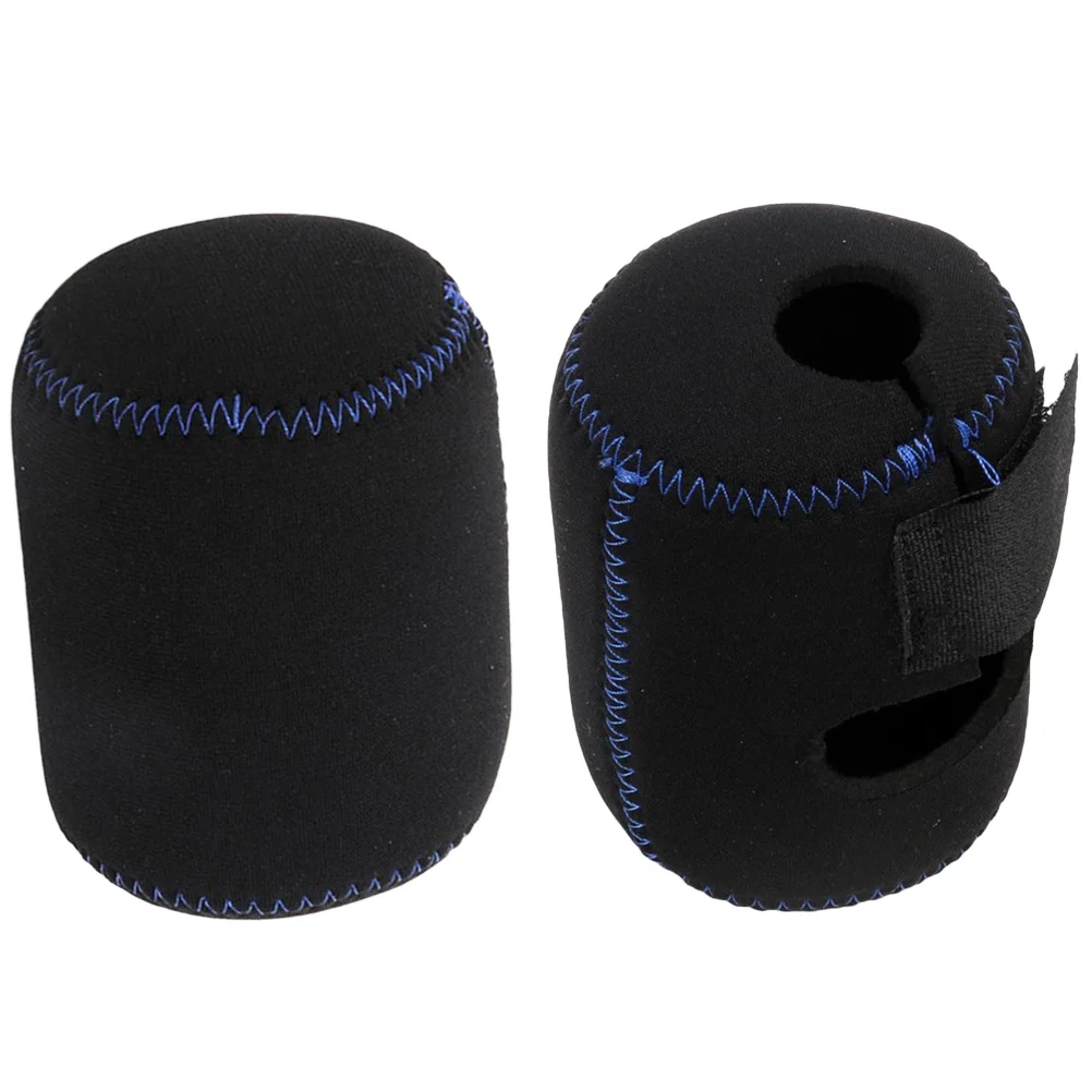 

2Pcs Fishing Tool Bag Heavy Duty High-Tech Fabric Waterproof Design Large Capacity Bait Storage Fishing Accessories Case Black