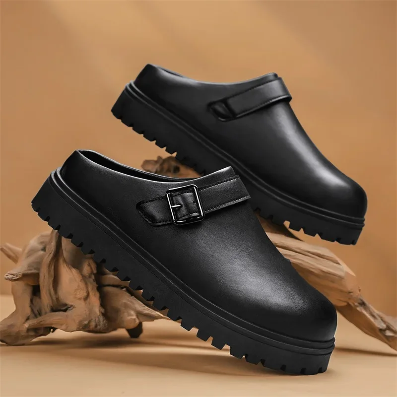 

Men's Slippers Semi-Supportive Casual Shoes Thick Bottom Sandals Clogs Men's Footwear From China Botines Para Hombres Zapatos
