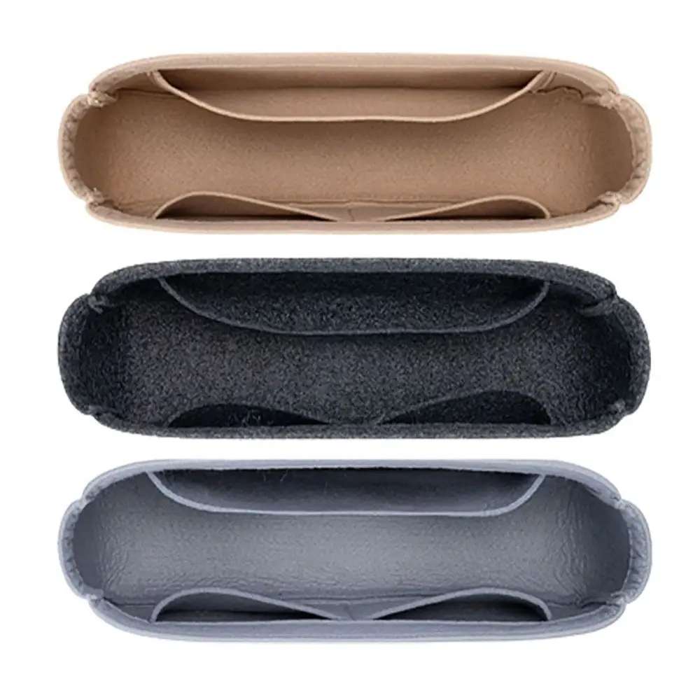 High-quality Durable Felt Handbag Insert Bag Bag Support Storage Purse Liner Portable Organization Bag Organiser For CARO