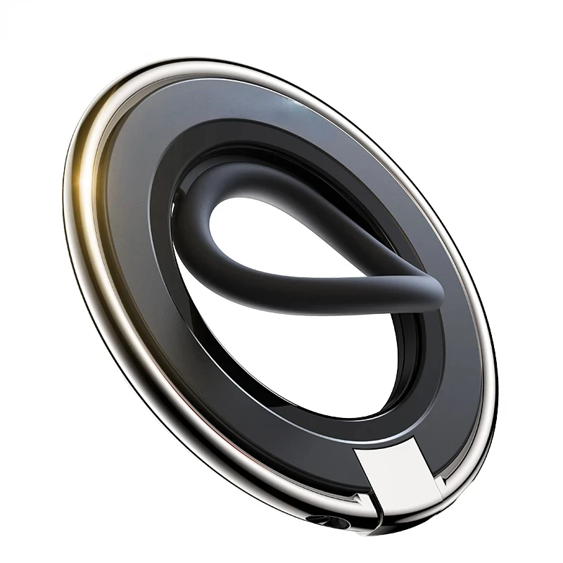 

Ring Phone Holder Colorful Magnetic Kickstand Silicone Ring Magnetic Phone Grip Holder Stand For iPhone 16 15 14 Pro Max
