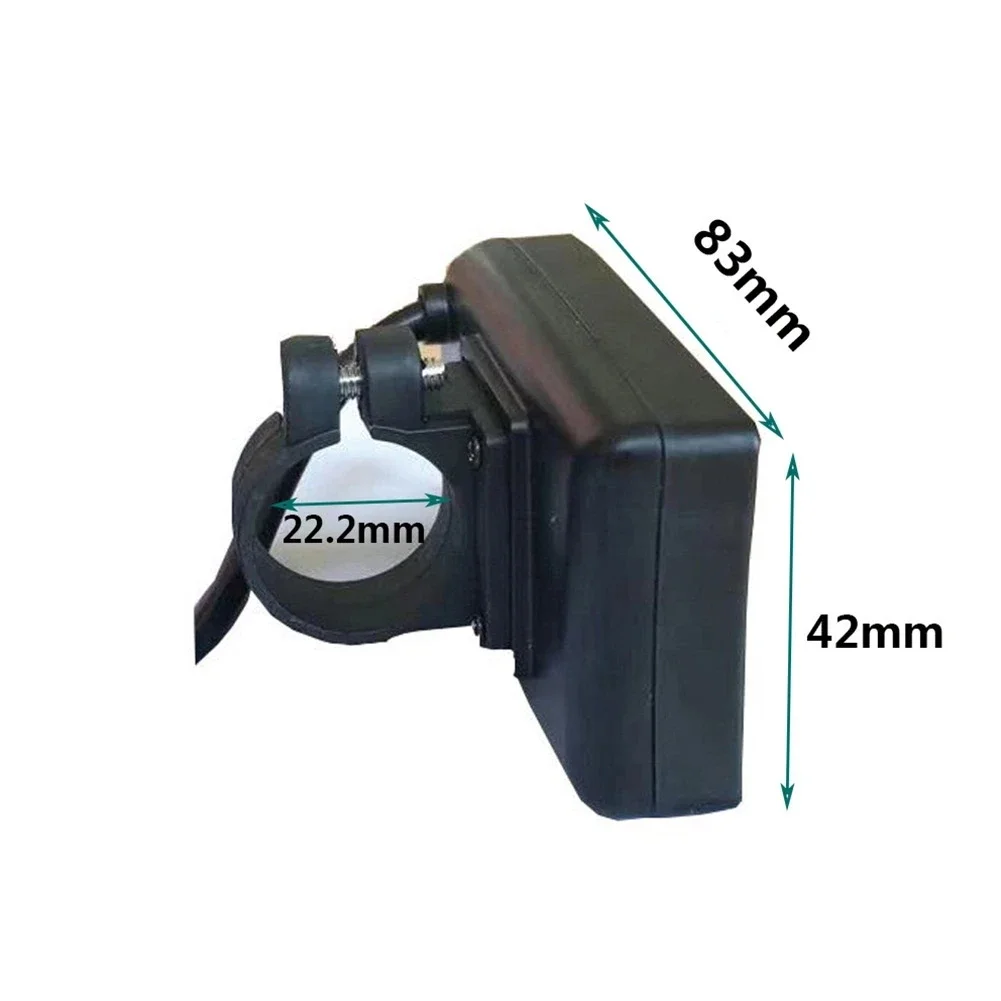 전기 자전거 제어용 플라스틱 패널 하이 퀄리티 LED 디스플레이, SM 방수 6 핀, 810LED 디스플레이, 전기 자전거 액세서리