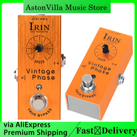 IRIN AN-10 Electric Guitar Classic Phase Effector Metal Outer Box with Frosted Texture Electric Guitar Pedal Lossless Portable