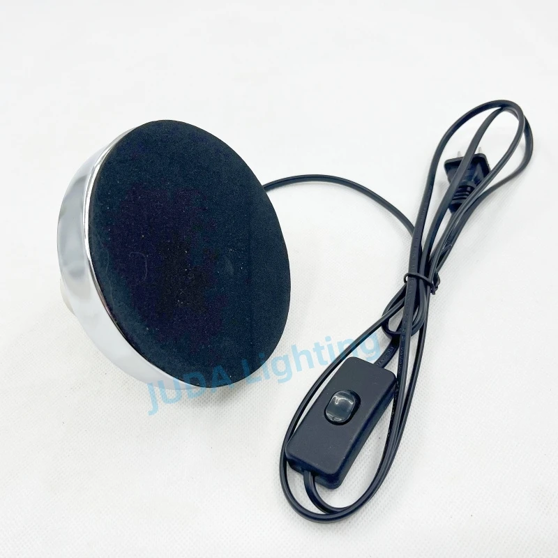 

E27 Socket Lamp Holder Table Lamp Accessories Glass Lampshade Rattan Ball Lampshade Desk Light Lamp Base Lighting Accessories