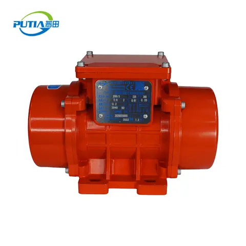 Putian Vibration Motor MVE200/3 3Phase Single Phase 220V 380V 50Hz/60Hz 0.15kW Industrial Vibrator Motor For Vibrating Table