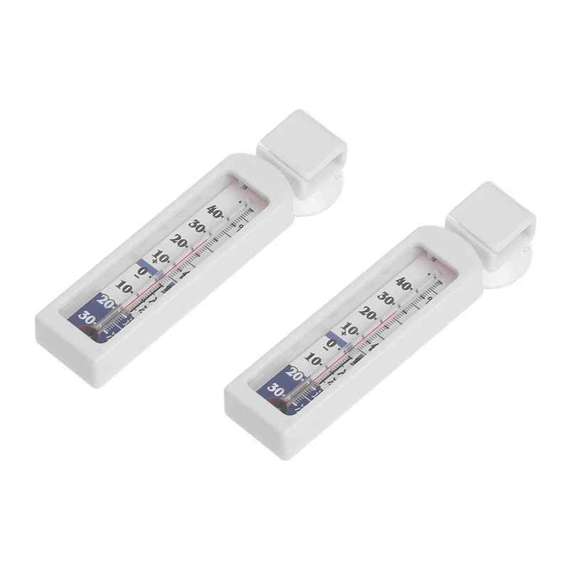 2 PCS Supermarket Freezer Kitchen Refrigerator Thermometer Incubator Thermometer