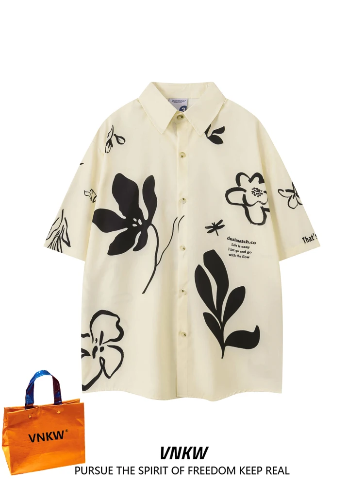 

Летняя свободная повседневная футболка с принтом в уличном стиле, рукава до локтя, молодежная мода, не требует глажки