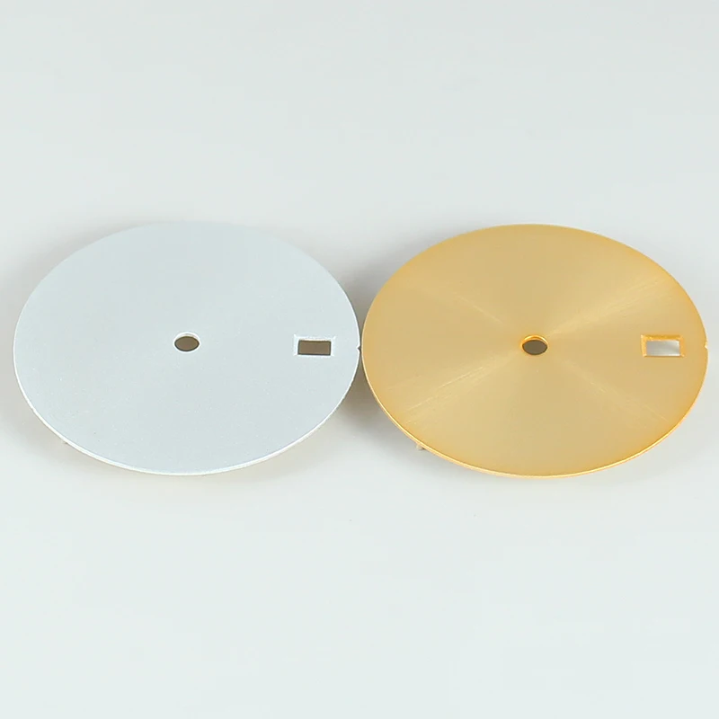 عالية الجودة 28.5 مللي متر العقيمة ساعة فارغة الهاتفي الأسود الشظية الذهب الأزرق وجوه ل NH35 NH36 ساعة يد تعمل بالحركة قطع الغيار/استبدال أجزاء