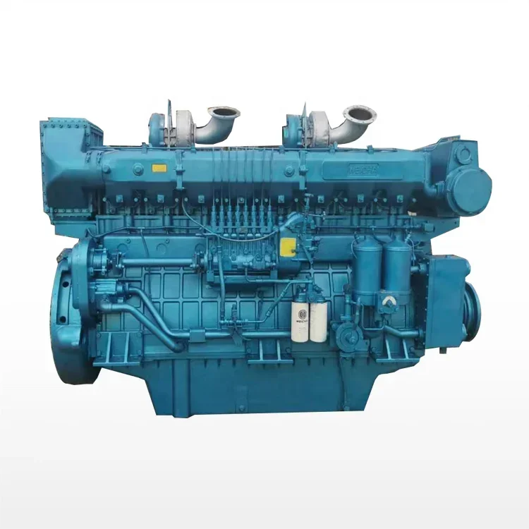 8170 series 820 /601KW marine  engine 1000 main engine with gearbox