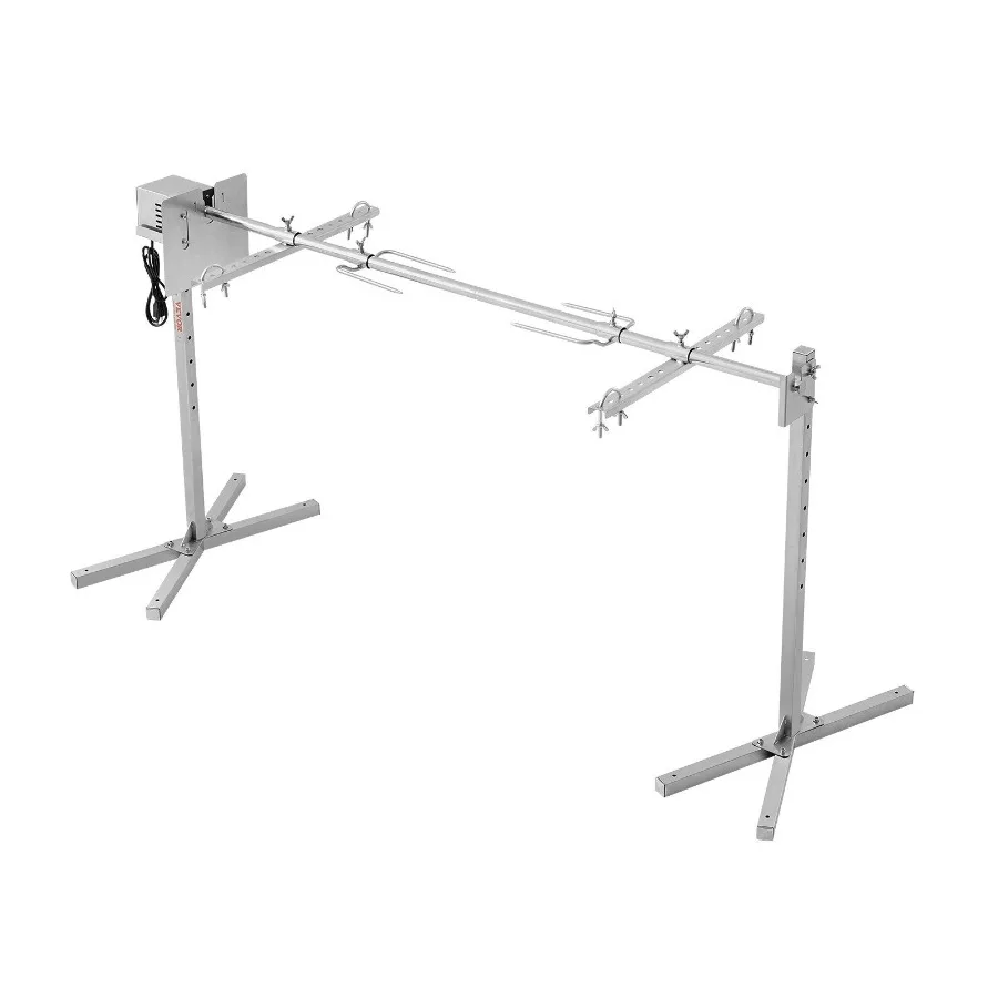 

56 Электрический гриль-барбекю, гриль из нержавеющей стали, 132 фунта, свинья, баранина