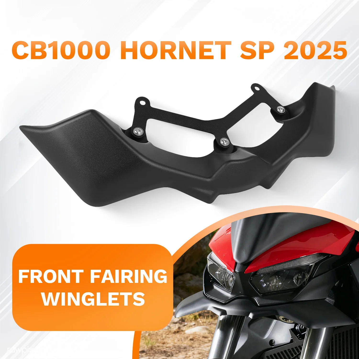 Motorcycle Front Spoiler For Honda CB 1000 CB1000 Hornet SP 25-26 Wind Wing Aerodynamics Fairing Winglet Lower spoiler Front Lip