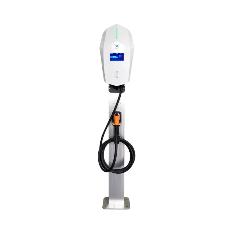 7kw EV Charger WIFI RFID Card APP Factory Manufacturer Ocpp Mennekes Type2 32a Phase 1 Wallbox Fast Electric Charging Station