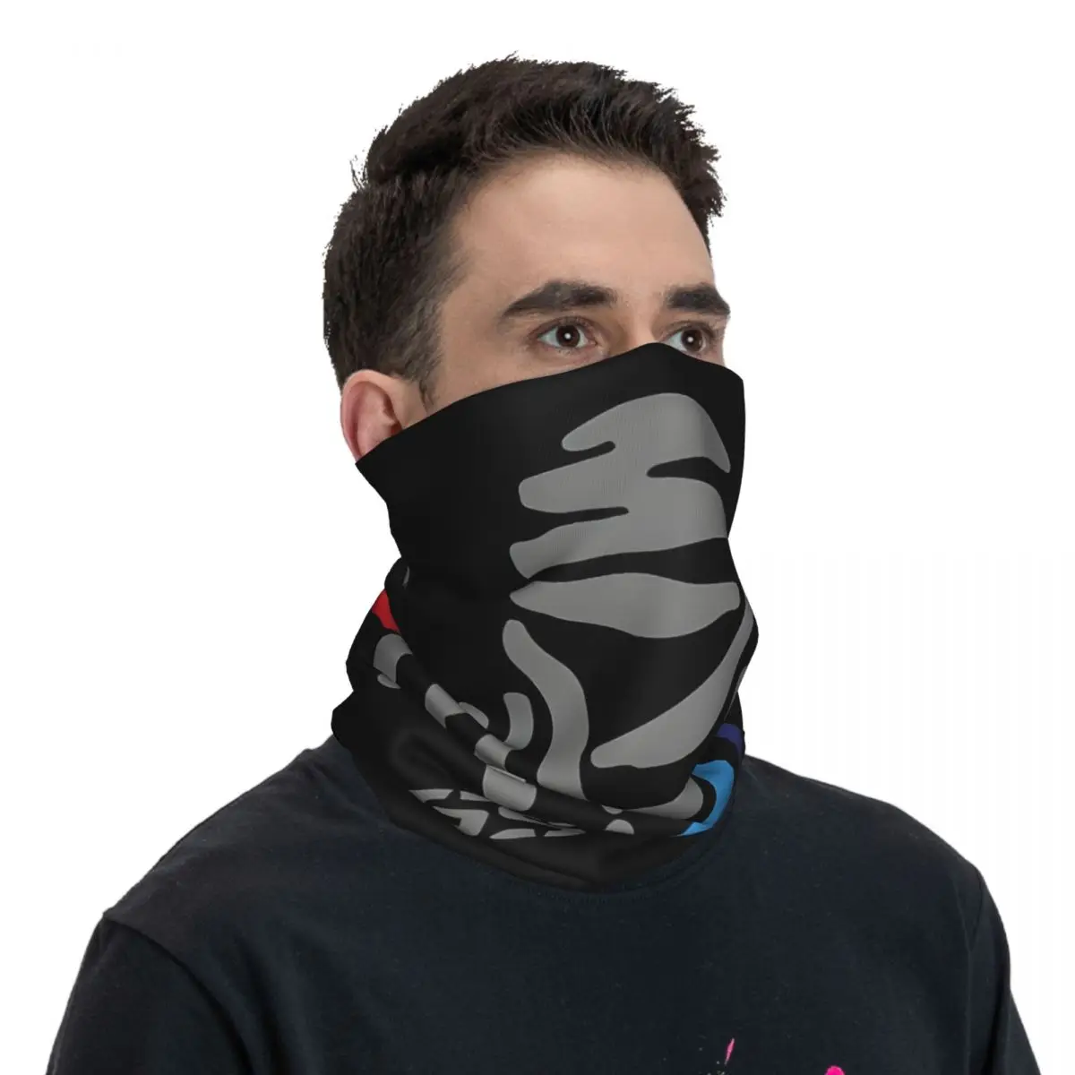 COVER DAKKAR Bandana Neck Cover Motorcycle Club GS Face Scarf Multi-use Balaclava Cycling Unisex Adult All Season