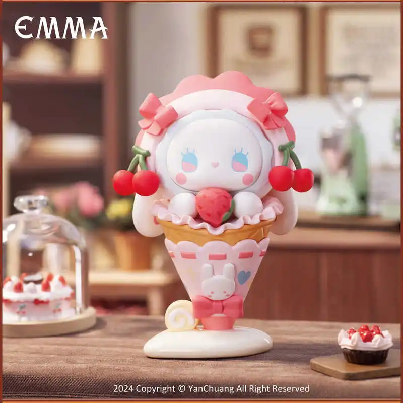 Tersedia Emma Secret Forest Goffee Shop Sepes Series Blind Box Fashion Toy Dekorasi Meja Lucu Kotak Misteri Seru Hadiah Kejutan