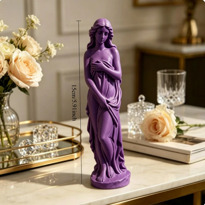 1 1PC3D Relief Aphrodite Statue,Greek Goddess of Love,Decorations,Centerpieces,Party SuppliesOrnament,Entryway Bookshelf Desktop