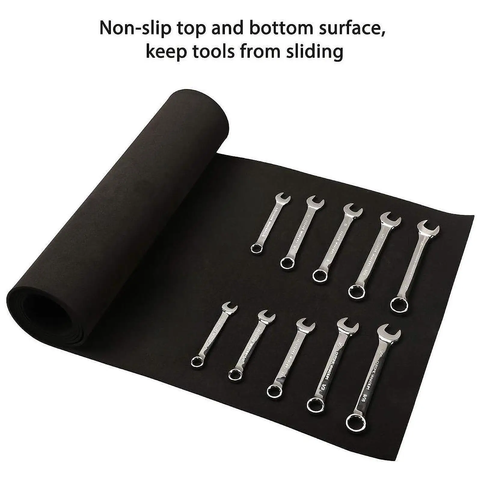 Organizzazione del rivestimento della cassetta degli attrezzi Organizzatore resistente addensato antiscivolo per utensili da cucina Armadi Stoviglie Banco da lavoro Superfici da lavoro