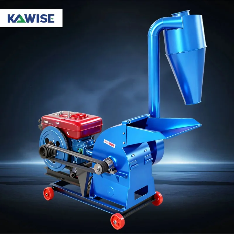 

Hammer Mill Grain Crusher For Corn And Maize Grinding Small Farm Animal Feed Processing Machine