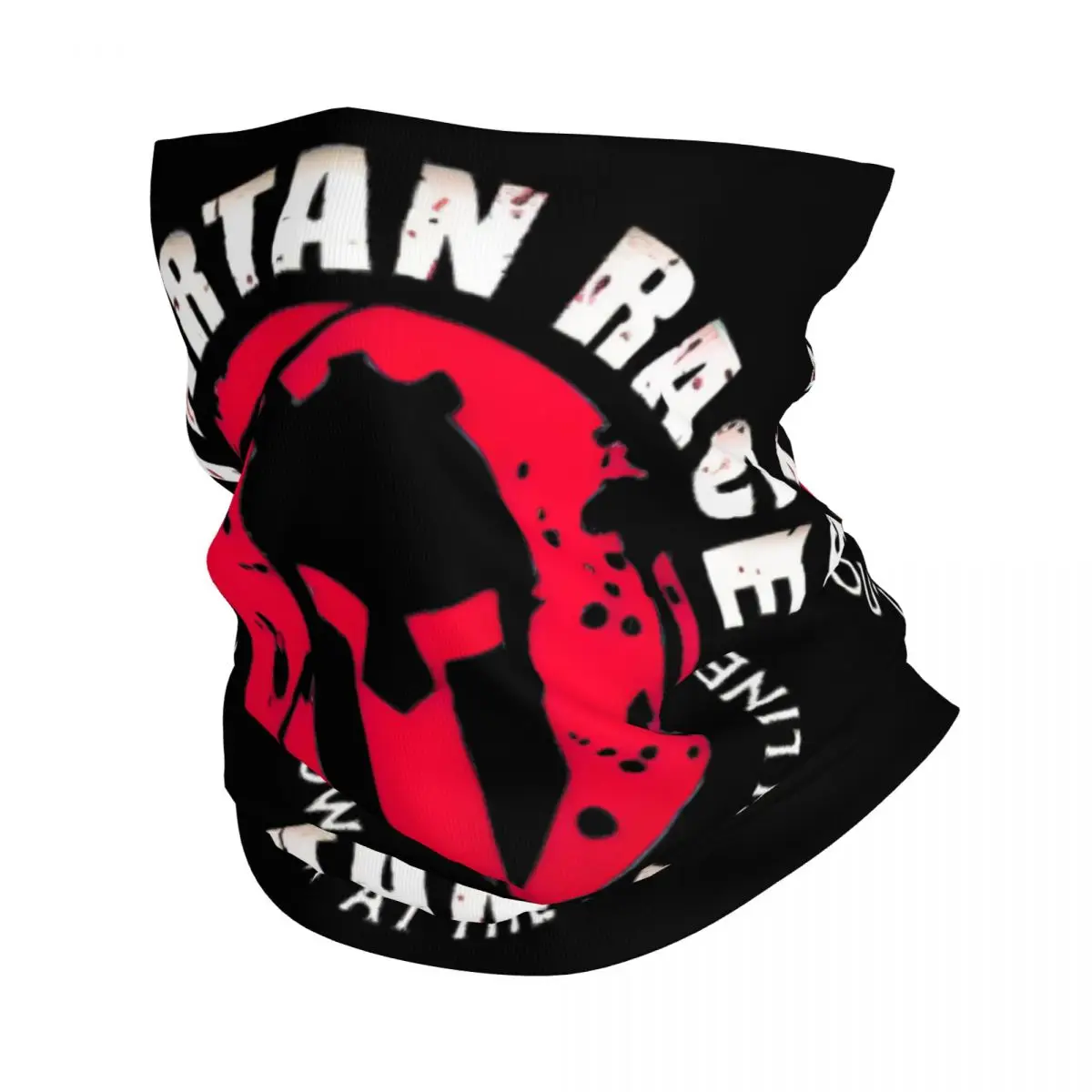 Spartan Race Sparta Spirit Bandana Neck Cover Printed Mask Scarf Warm Face Mask Running for Men Women Adult Breathable