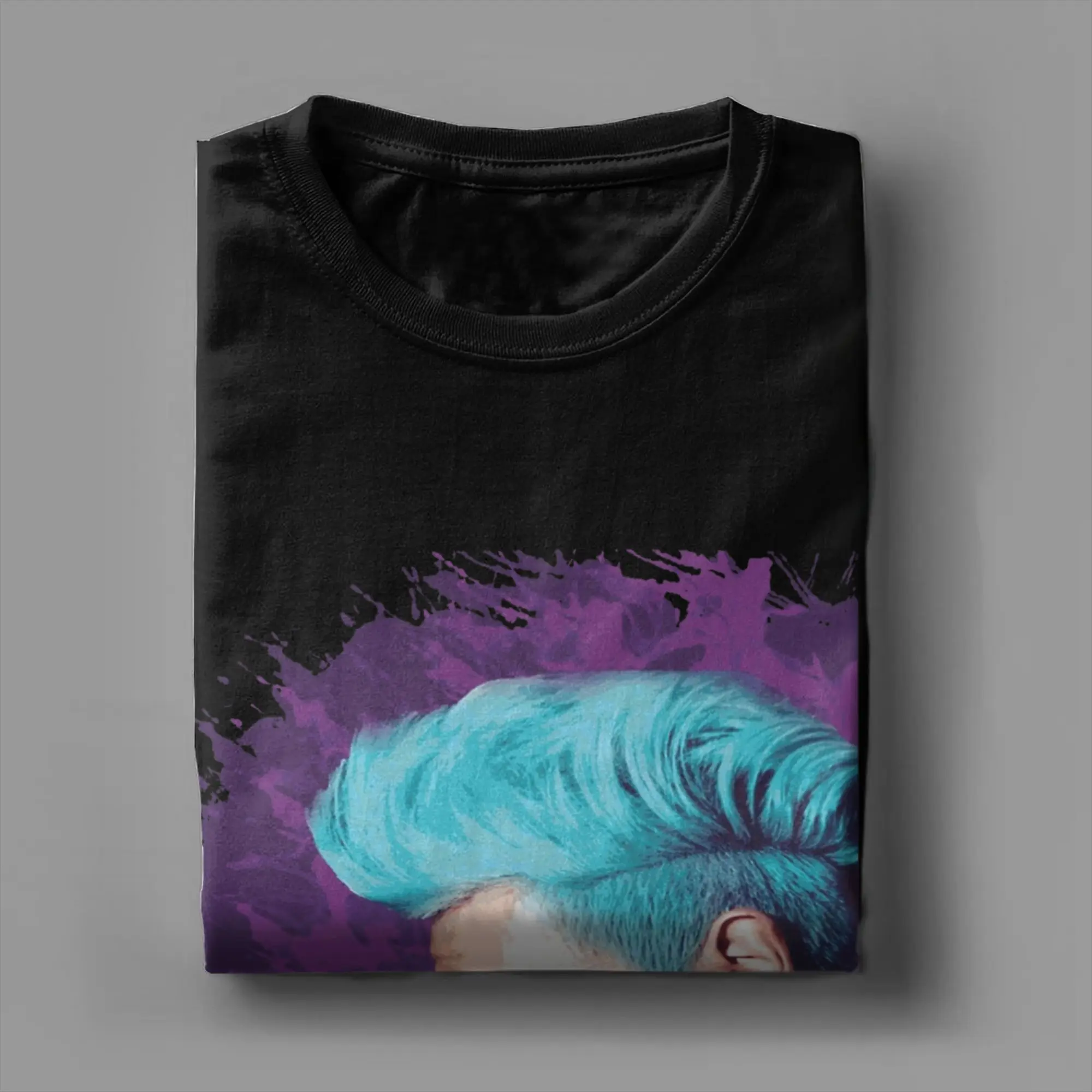 الرجال تي شيرت T.O.P الانفجار الكبير تشوي سيونغ هيون الجدة القطن تي شيرت قصير الأكمام تي شيرت Crewneck الملابس هدية عيد ميلاد